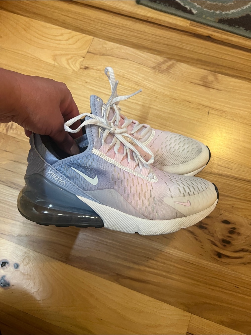 Nike Air Max 270 Ombre Pink & Lavender Women's Sneakers